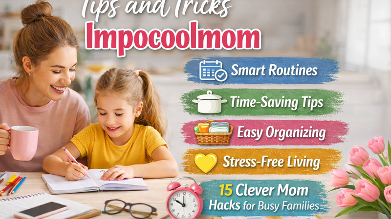 Tips and Tricks Impocoolmom: Smart Mom Hacks