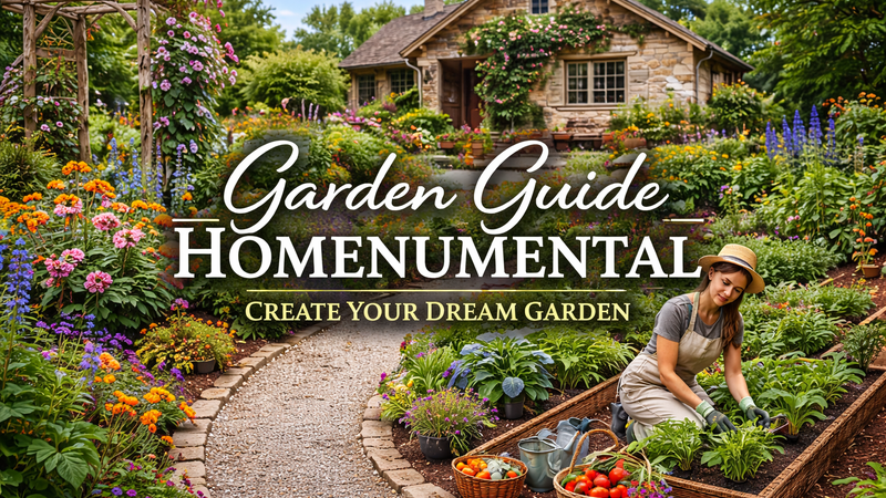 Garden Guide Homenumental: Stunning Home Garden Tips